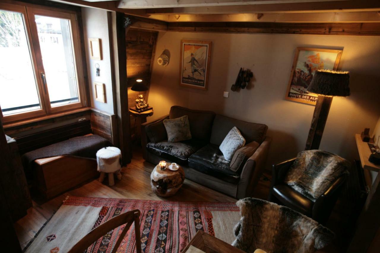 Duplex En Vieux Bois Hyper Centre Appartement Chamonix Buitenkant foto