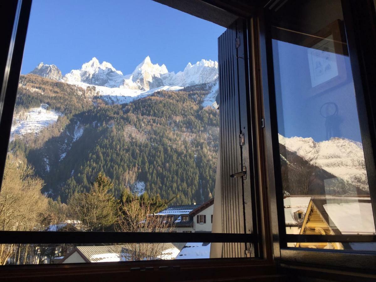Duplex En Vieux Bois Hyper Centre Appartement Chamonix Buitenkant foto